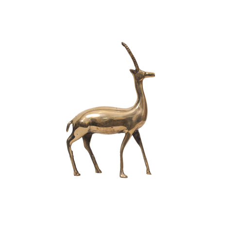 BRASS DEER STANDING