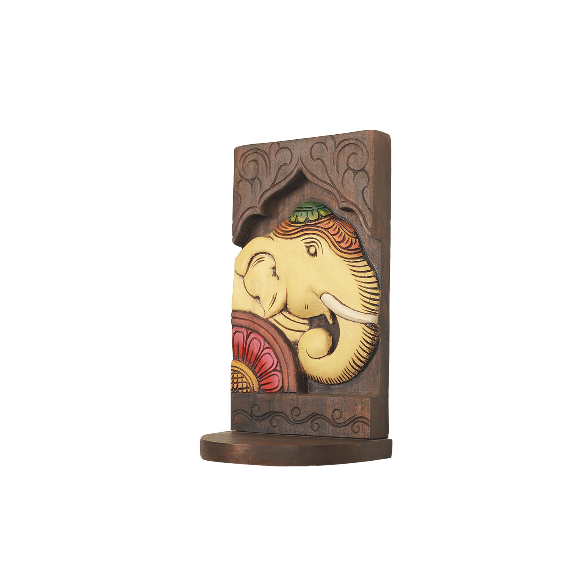 Wooden  Elephant Slab