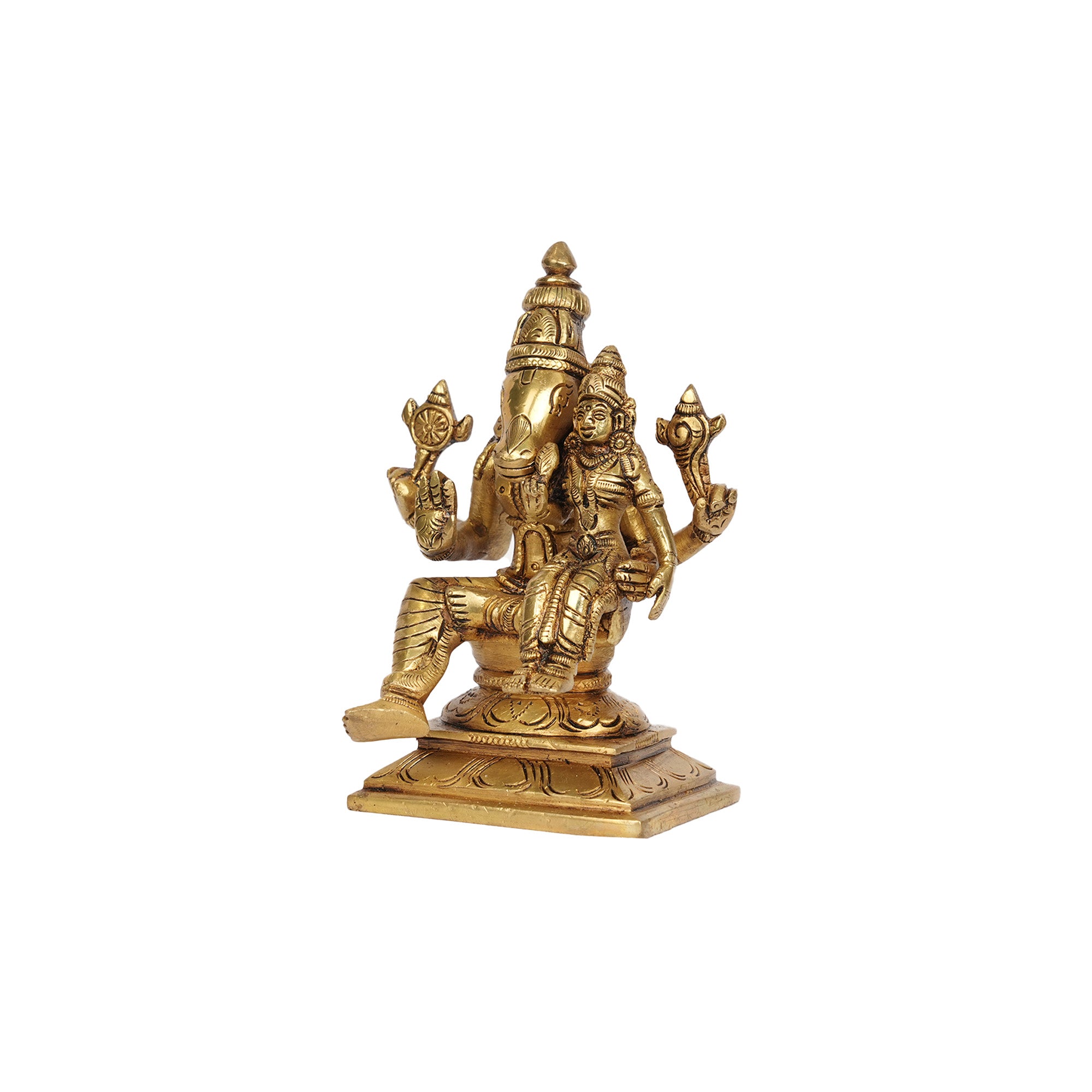 Handcrafted Brass Lakshmi Varaha Swamy Idol