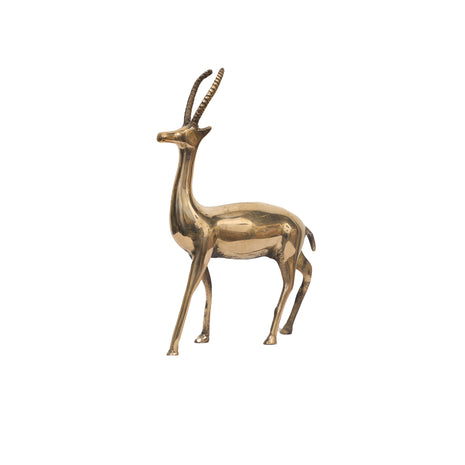 BRASS DEER STANDING