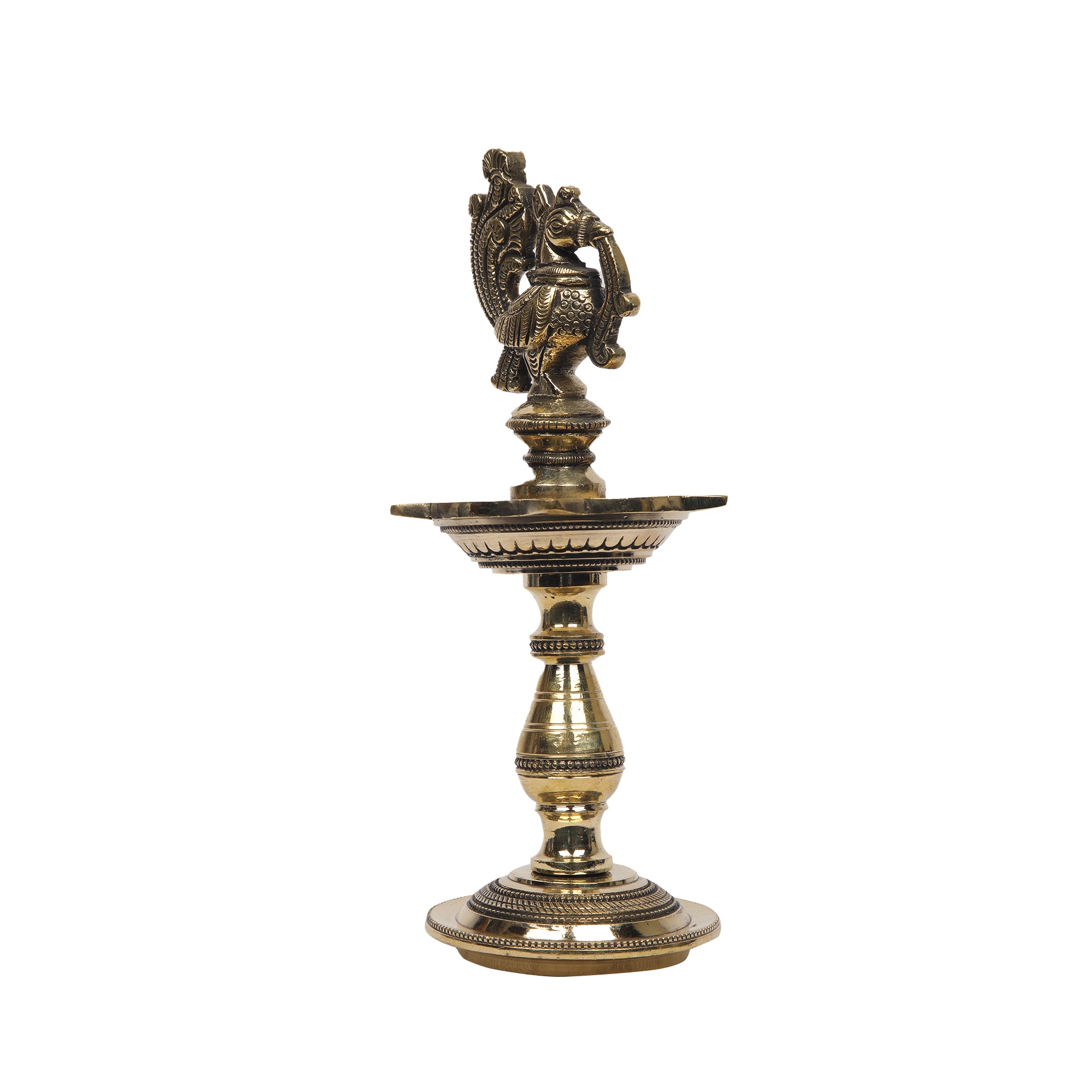 Brass Bird Lamp