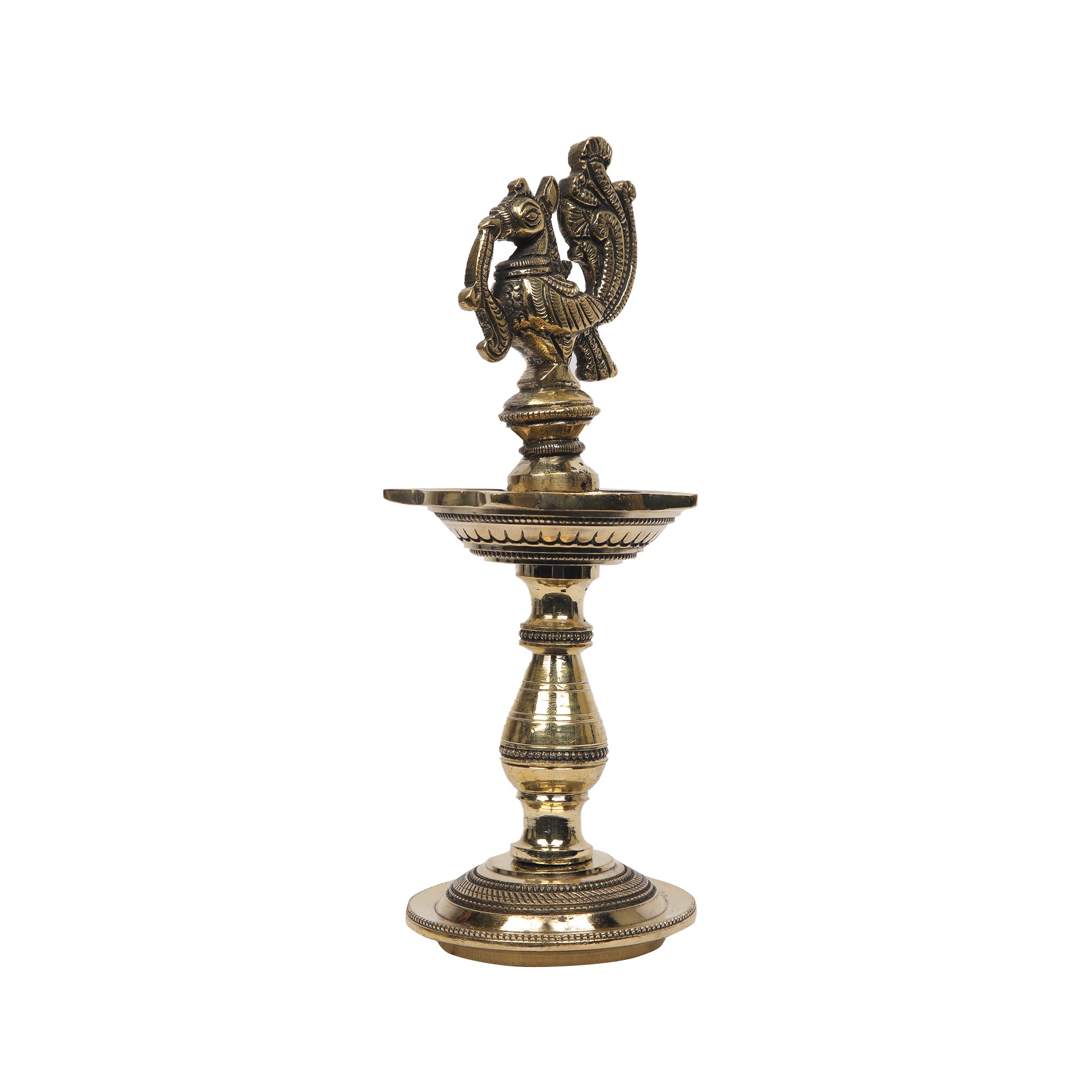 Brass Bird Lamp