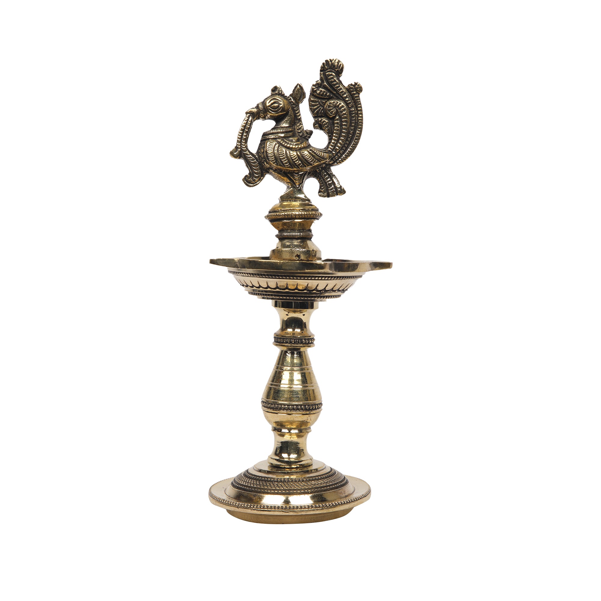 Brass Bird Lamp