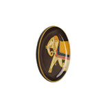 WOODEN ASSORTED PAINTED WALL HANGING9 (BROWN)