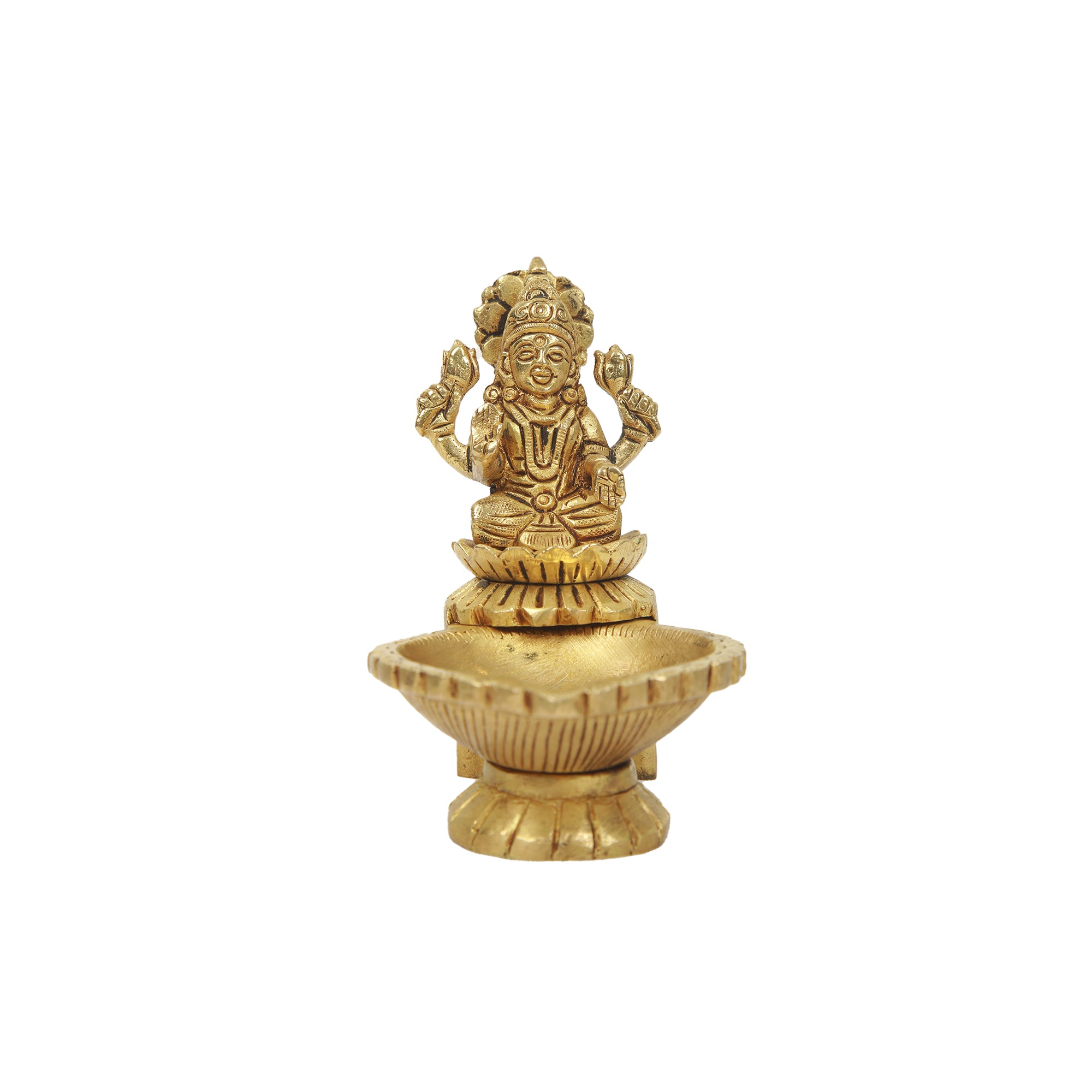 BRASS LAKSHMI DEEPA