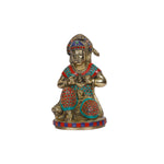 Brass Hanuman Sitting