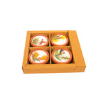 FRAGRANCE DIYA SET OF 4 ( LOTUS)