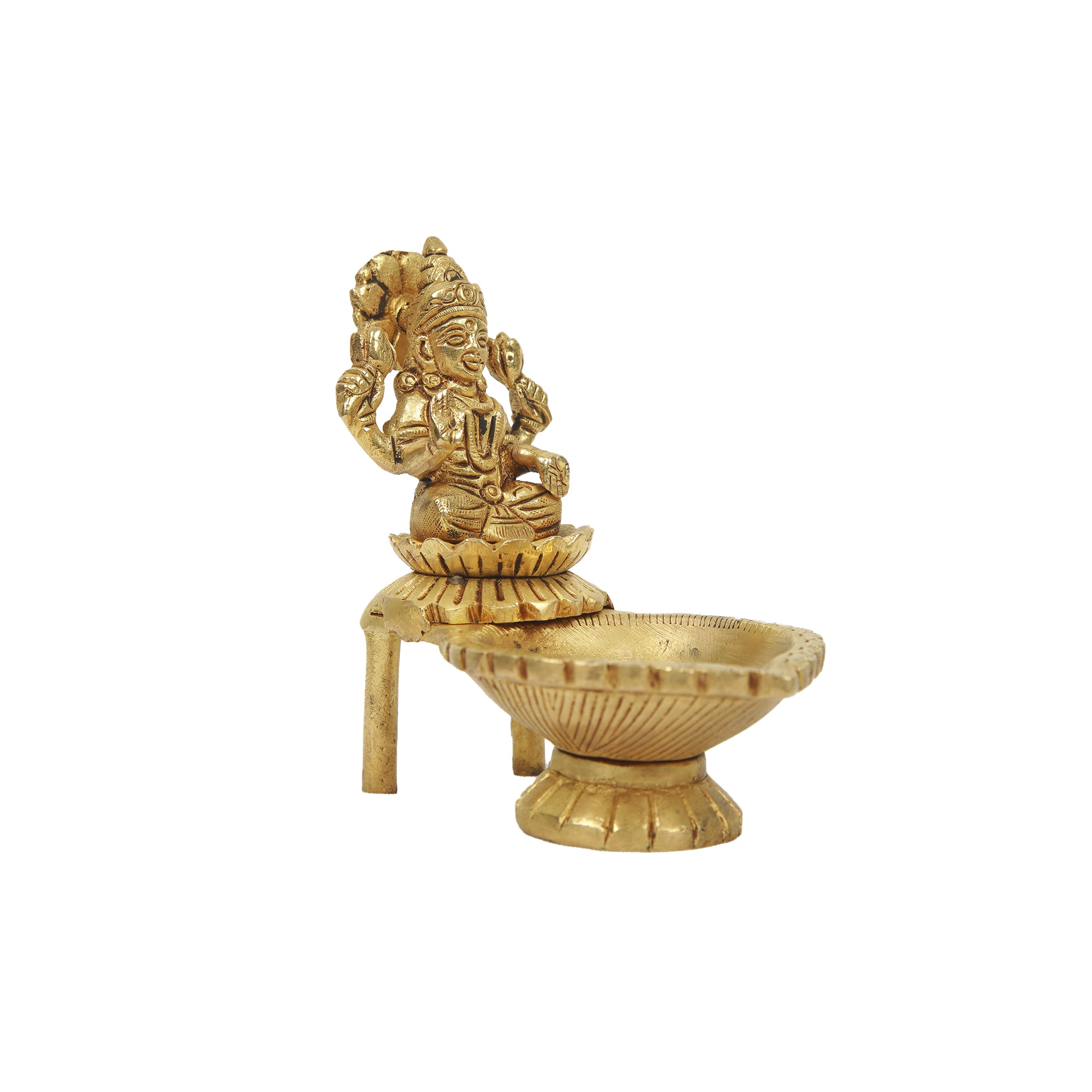 BRASS LAKSHMI DEEPA