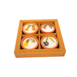 FRAGRANCE DIYA SET OF 4  ( VANILLA)