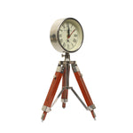 Wooden Tripod Clock for Table