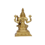 Brass  Narasimha Lakshmi Sitting