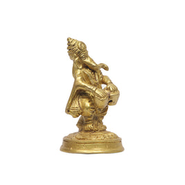 Brass Musical Ganesha