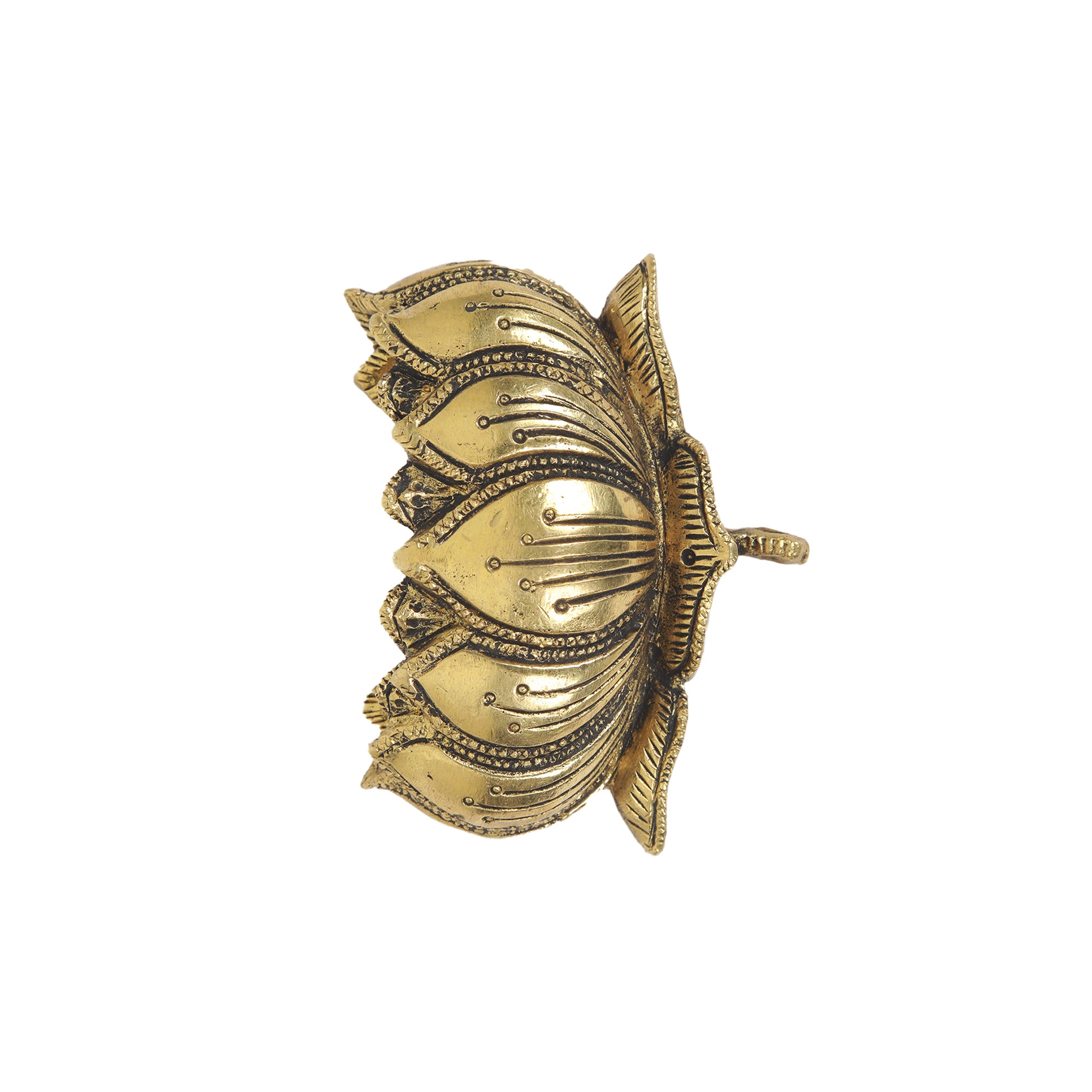 BRASS WALL HANING LOTUS