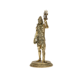 BRASS  SHIVA STANDING
