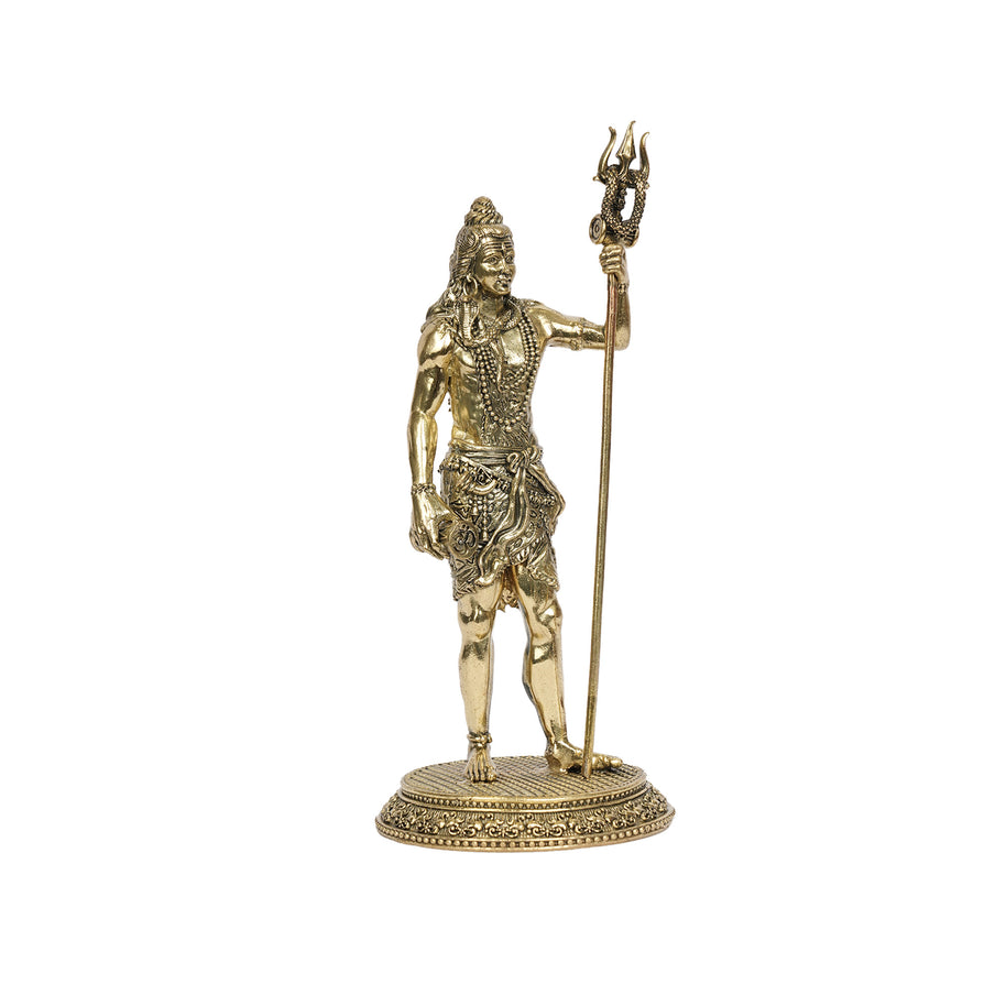 BRASS  SHIVA STANDING