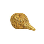 BRASS SHANKU WITH A GANESHA