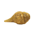 BRASS SHANKU WITH A GANESHA