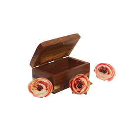 WOODEN BOX SWITH ELEPHANT