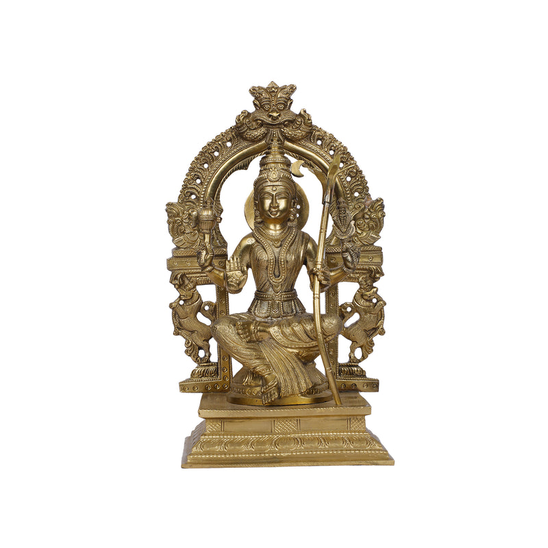 Bronze Rajarajeshwari Peeta Prabhavali