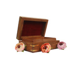 WOODEN BOX CARVED TREE