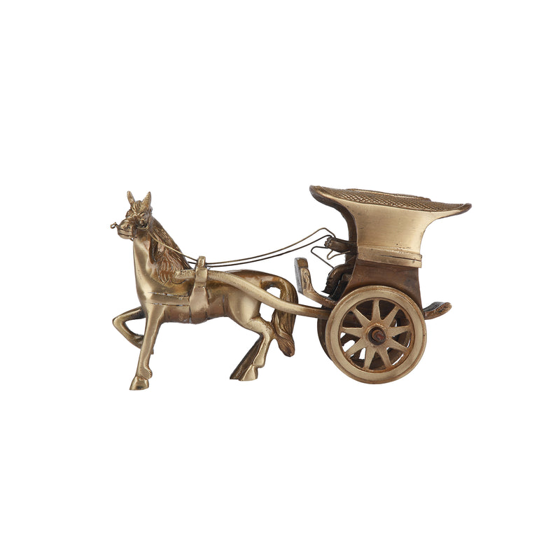 Brass Horse cart