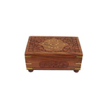 WOODEN BANGLE BOX WITH WORK