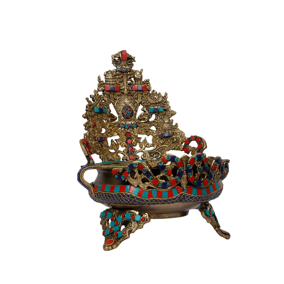 Brass  Carving Urli