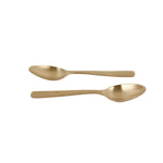 BRASS KANSA SPOON SET OF TWO