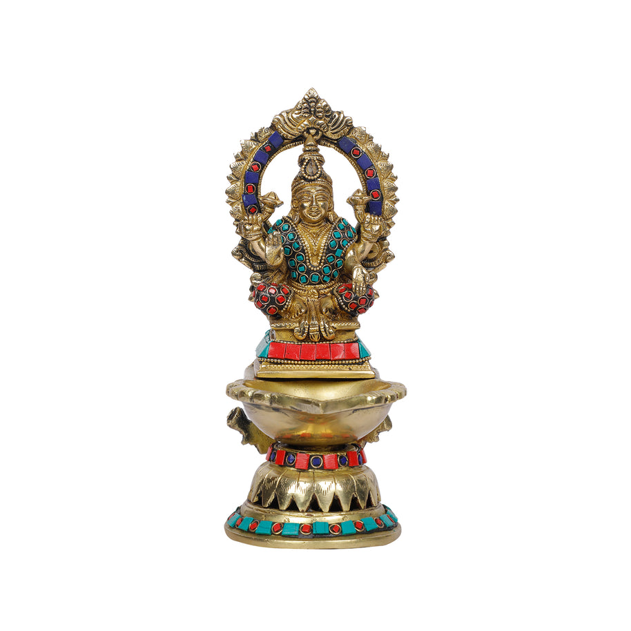 Brass  Lakshmi Lamp