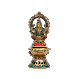 Brass  Lakshmi Lamp