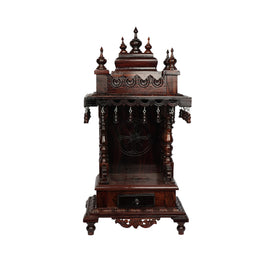 Wooden Carving Mantap (Pooja Mandir)