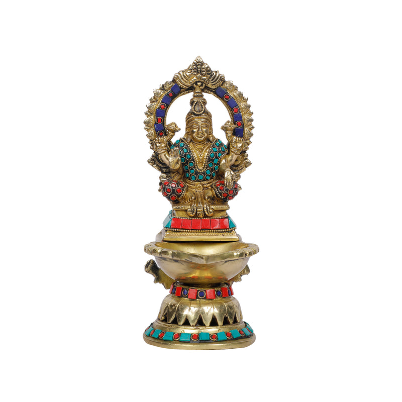 Brass  Lakshmi Lamp