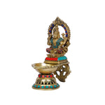 Brass  Lakshmi Lamp