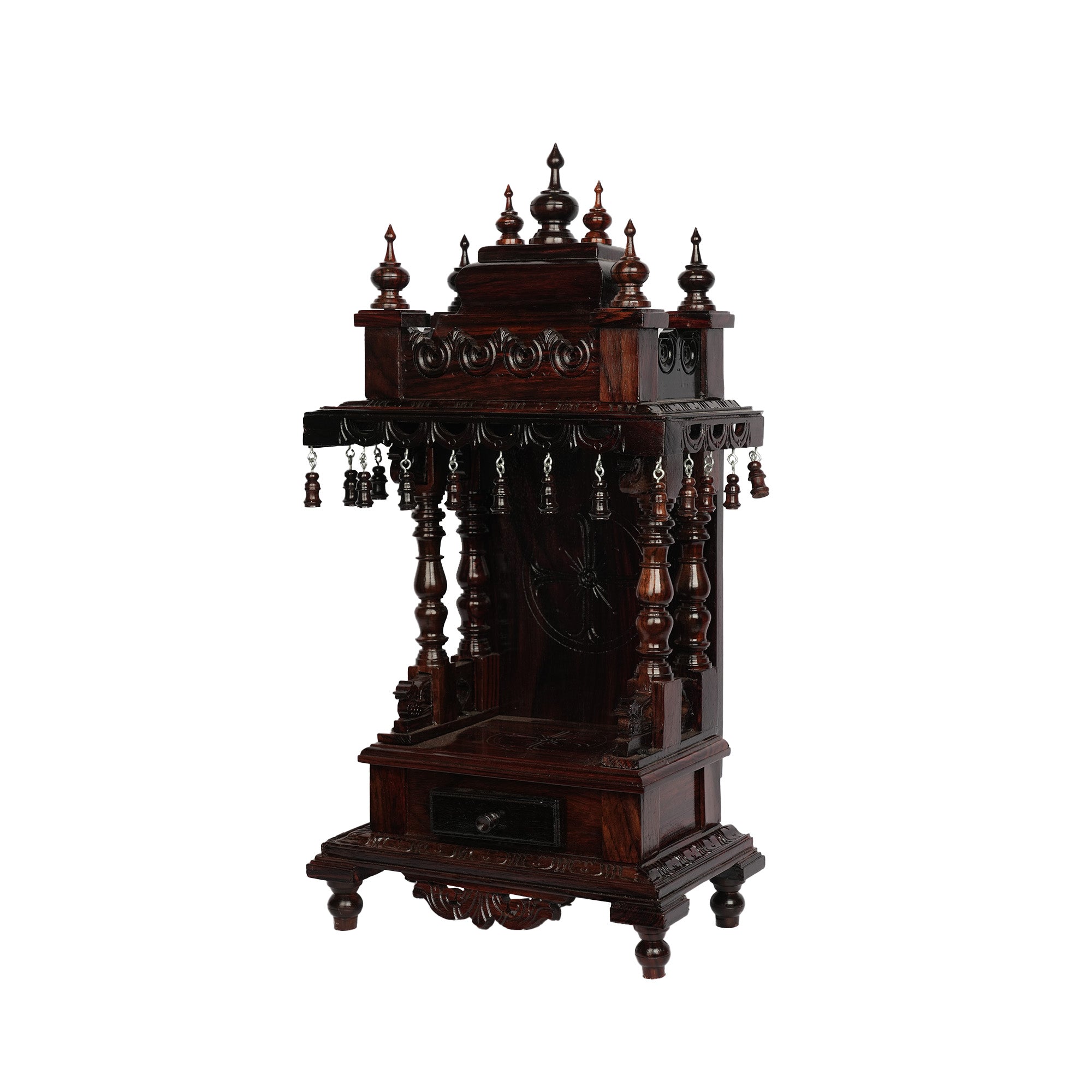 Wooden Carving Mantap (Pooja Mandir)