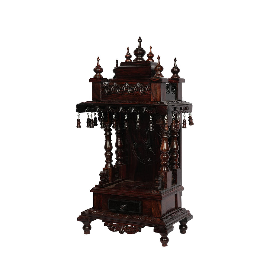 Wooden Carving Mantap (Pooja Mandir)