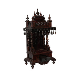 Wooden Carving Mantap (Pooja Mandir)
