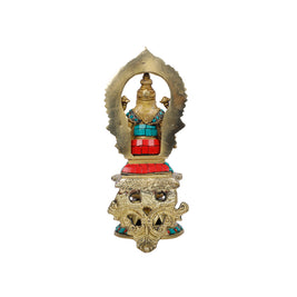 Brass  Lakshmi Lamp