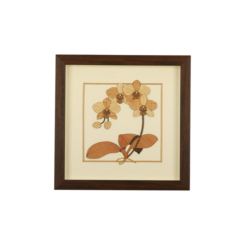 ORCHID Wooden Carving Frame