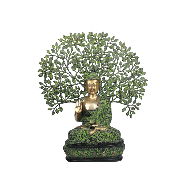 Brsass Buddha Tree