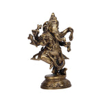 Brass Dancing Ganesh