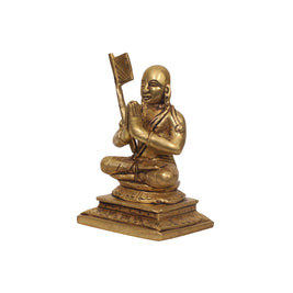Brass Ramanujar Idol for Pooja