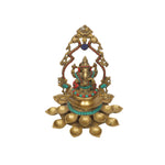 Brass Ganesh 21 Diya