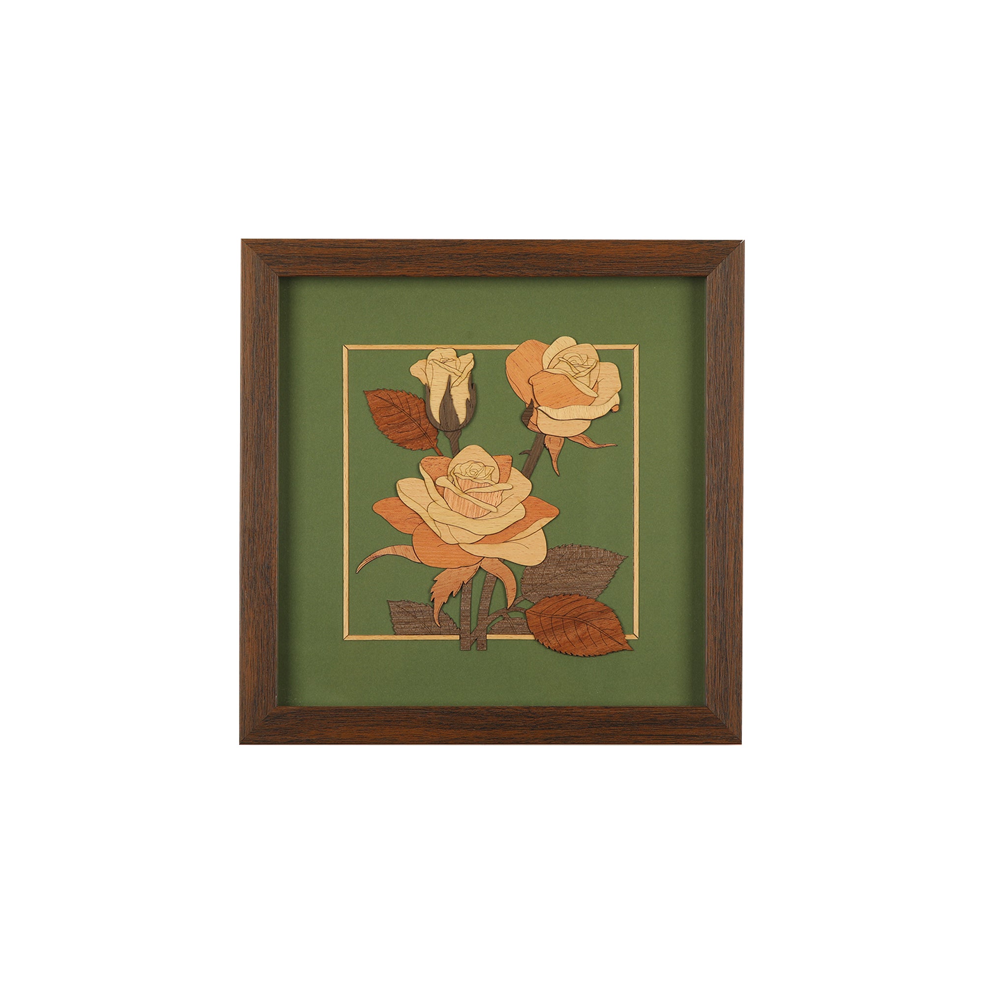 Rose  Wooden Carving Frame