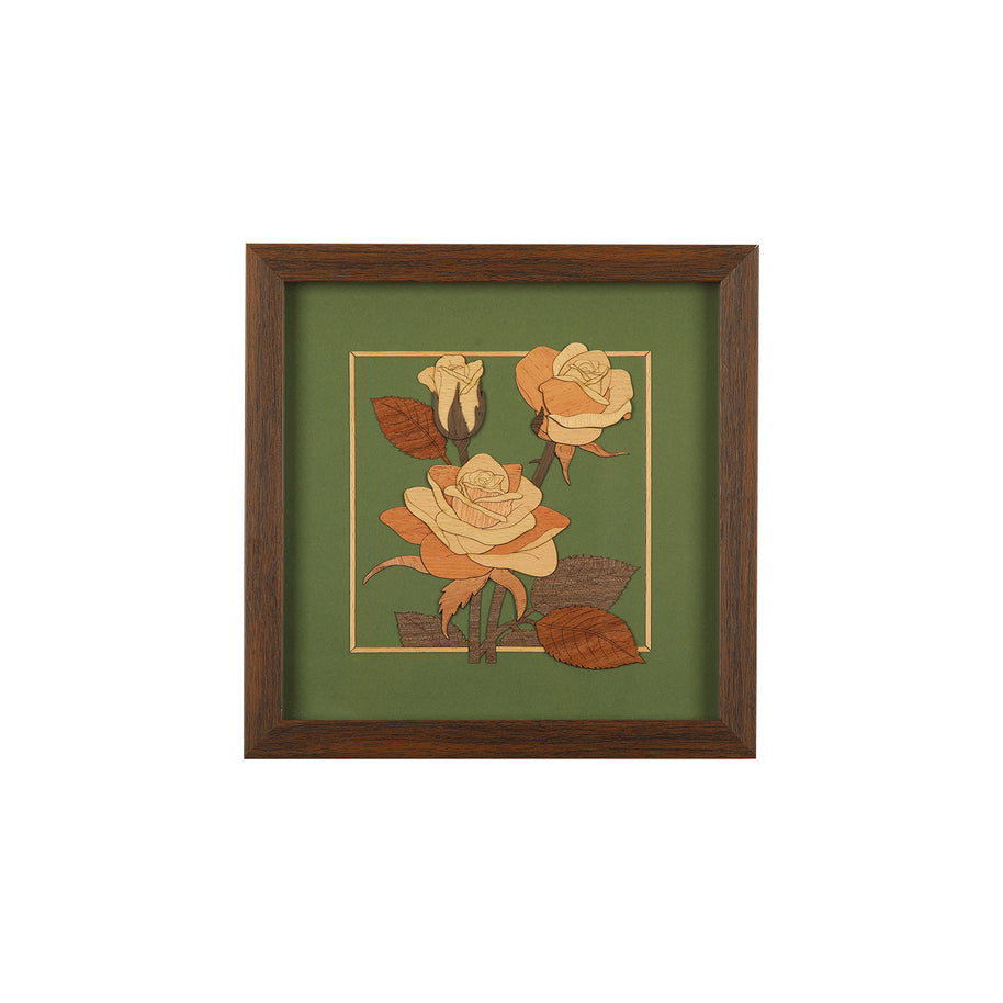Rose  Wooden Carving Frame