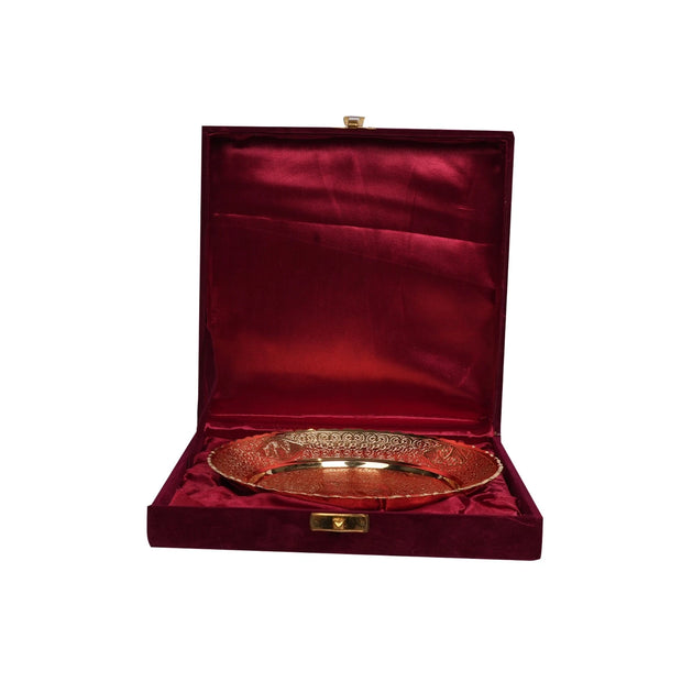 Gold-Plated Brass Bowl