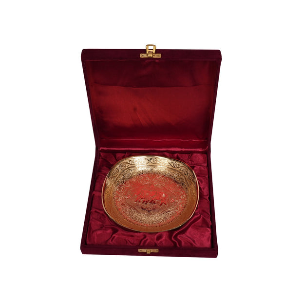 Gold Plated Brass Bowl