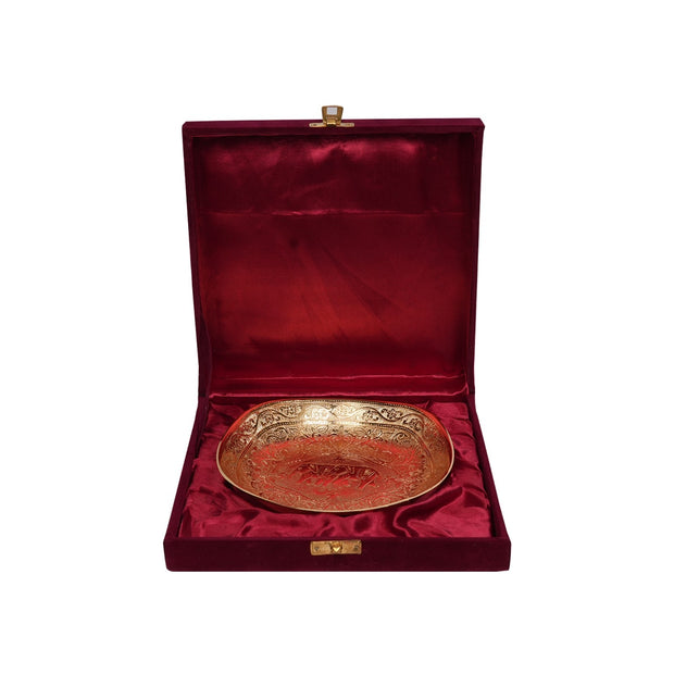 Gold Plated Brass Bowl