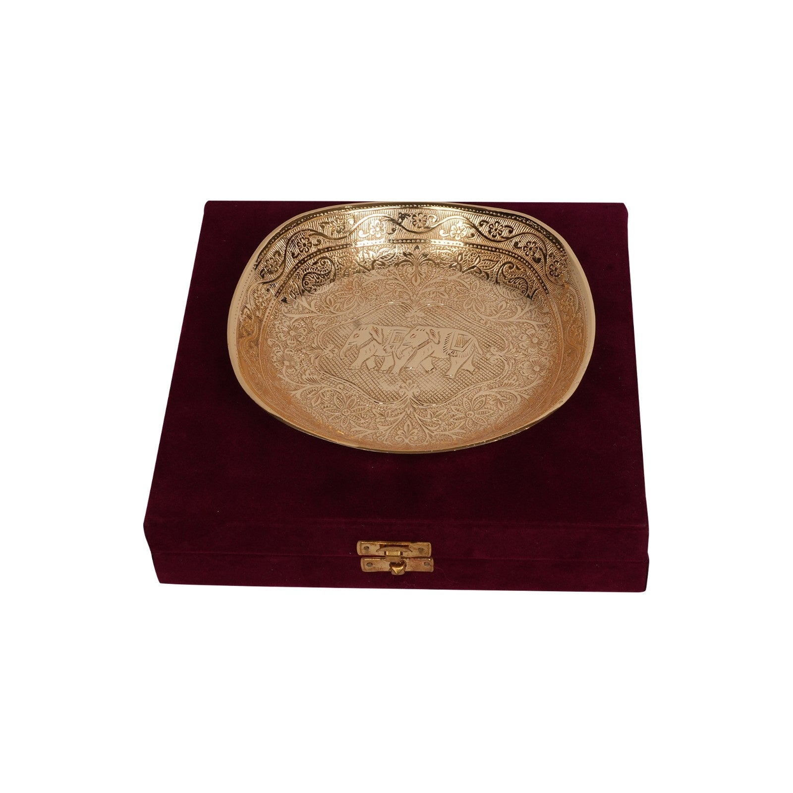 Gold Plated Brass Bowl