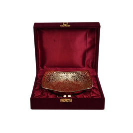 Gold-Plated Brass Bowl