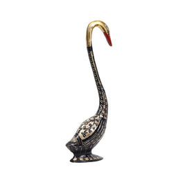 Brass Bidri Work Duck
